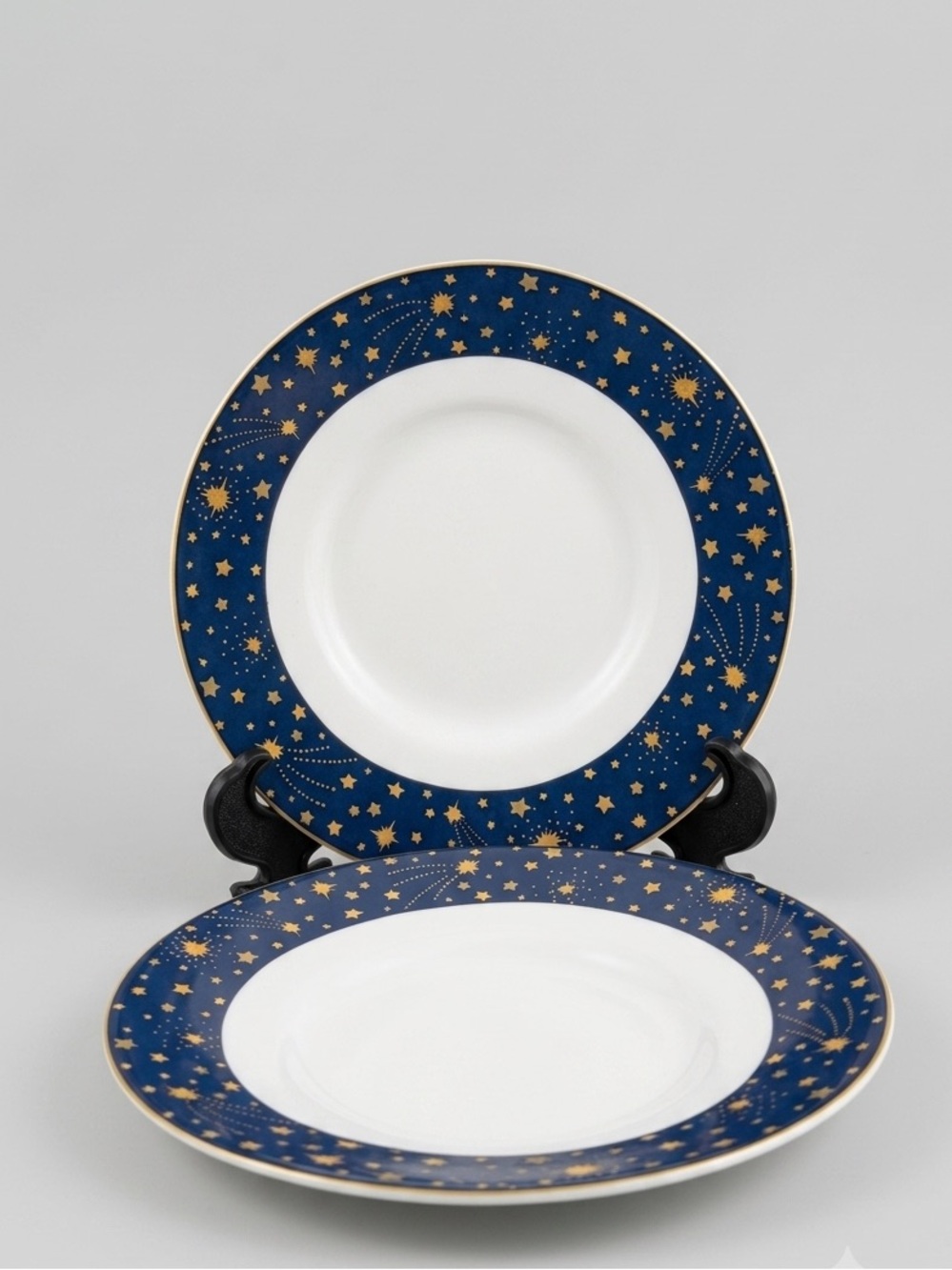 Vitromaster Galaxy 1993 Vintage Saucers 5.5” Inch Celestial Astrology Decor